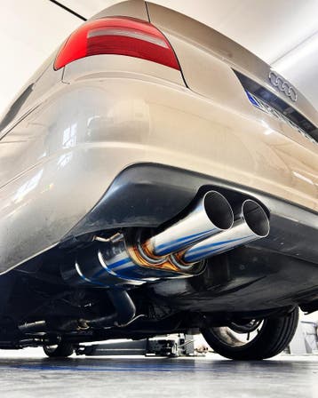 FOX Audi A4 B5 quattro einddemper - 2x80 type 10 zijdelings, Verzenden, Nieuw