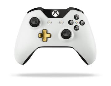 Microsoft Xbox One Controller Lunar White Edition, Spelcomputers en Games, Spelcomputers | Xbox One, Ophalen of Verzenden, Zo goed als nieuw
