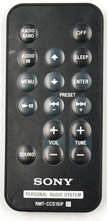 Afstandsbediening Sony rmt-ccs15ip ICF-DS15ip, Ophalen of Verzenden, Nieuw, Origineel