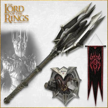 Lord of the Rings Replica 1/1 Mace of Sauron with One Rin..., Ophalen of Verzenden, Nieuw