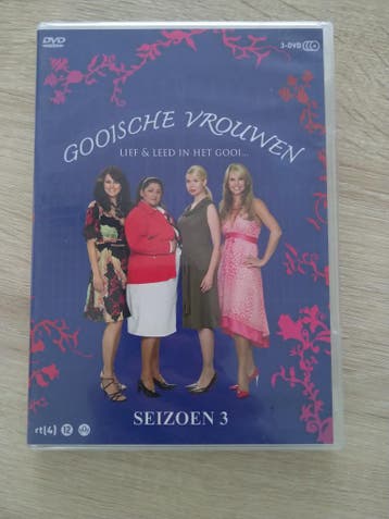 DVD TV Serie - Gooische Vrouwen - Seizoen 3, Vanaf 12 jaar, Verzenden, Gebruikt, Komedie
