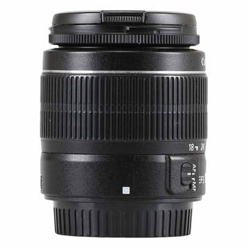 Canon EF-S 18-55mm f/3.5-5.6 III met garantie, Gebruikt, Canon, Ophalen of Verzenden, Standaardlens