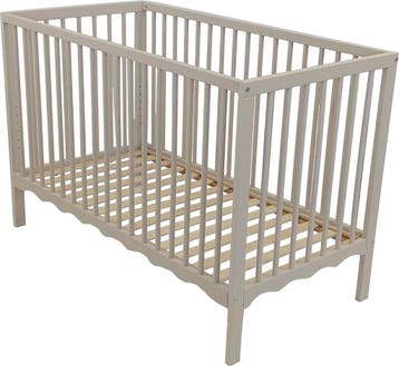 MamaLoes Luno Wave Beige 60 x 120 cm Ledikant, Verzenden, Nieuw