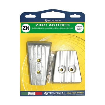 Tecnoseal Zink Anode Kit voor Volvo Penta SX-A & DPS-A Stern, Ophalen of Verzenden, Nieuw