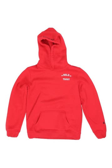 In Gold We Trust Hoodie Jongens in maat 164 Rood, Verzenden, Zo goed als nieuw, In Gold We Trust, Jongen of Meisje