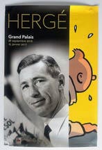 Hergé - Original exhibition poster – Tintín-Hergé – Grand, Boeken, Nieuw