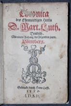 Martin Luther - Chromica des Ehrewirdigen D.