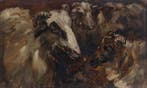 Willem Hendrik van der Nat (1864–1929) - Rammen, Antiek en Kunst, Kunst | Schilderijen | Klassiek