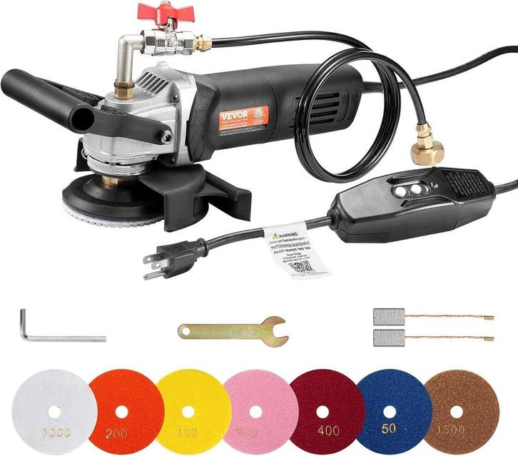 Natte polijstmachine 800W | Retourdeal 41% Korting, Doe-het-zelf en Verbouw, Gereedschap | Slijpmachines, 700 tot 1000 watt, Zo goed als nieuw