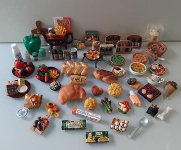 Themacollectie - Voedsel en drank in miniatuurformaat.
