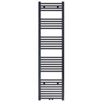 Designradiator Nile Gobi 180x40 cm Geborsteld Mat Zwart, Ophalen of Verzenden, Nieuw