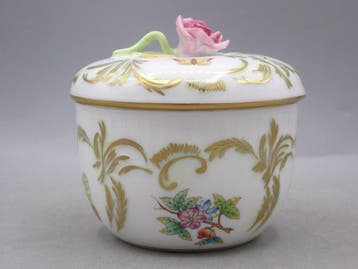 Herend - Pot - Koningin Victoria - Porselein - Met