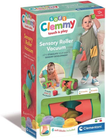 Clementoni Soft Clemmy - Stofzuiger - Sensorische blokkenset, Ophalen of Verzenden, Nieuw