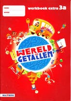 De wereld in Getallen versie 4 werkboek extra 3a (pak 5 stuk, Boeken, Schoolboeken, Verzenden, Nieuw