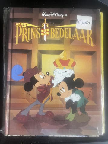 Walt Disney – Prins en Bedelaar, Boeken, Verzenden, Nieuw