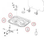 Dometic montageset kookplaat (4 st), Caravans en Kamperen, Ophalen of Verzenden, Nieuw