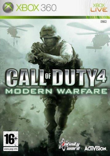 Xbox 360 Call of Duty 4: Modern Warfare, Spelcomputers en Games, Games | Xbox 360, Verzenden, Zo goed als nieuw