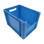 Magazijnbak, 400x300x270 mm, euronorm, blauw pp, gebruikt -, Doe-het-zelf en Verbouw, Kratten en Dozen, Gebruikt, 40 tot 60 cm