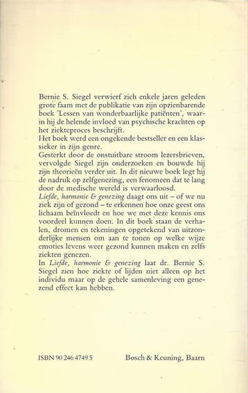 Liefde, harmonie & genezing 9789024647491 Siegel, Boeken, Verzenden, Gelezen, Siegel