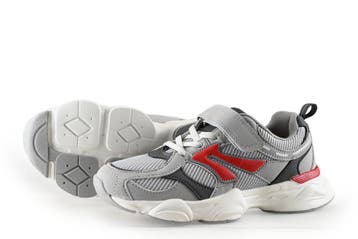 Nelson Sneakers Jongens in maat 37 Grijs, Verzenden, Jongen of Meisje, Schoenen, Zo goed als nieuw