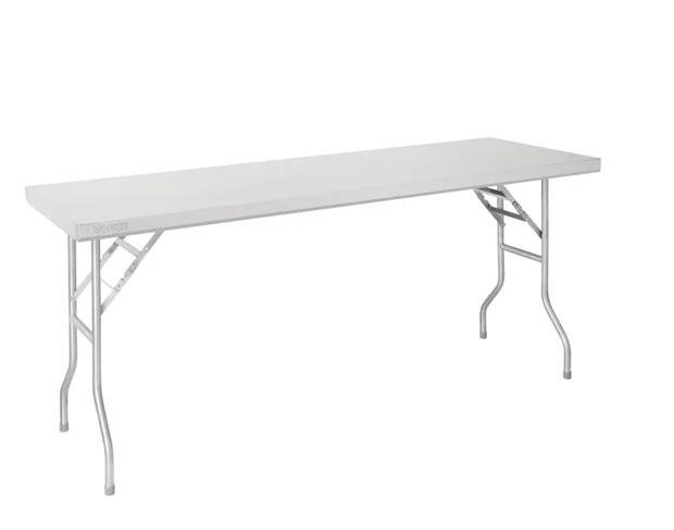 Werktafel | RVS | Inklapbaar | 21.6 kg | 1830 x 610 x 780 mm, Zakelijke goederen, Horeca | Meubilair en Inrichting, Verzenden