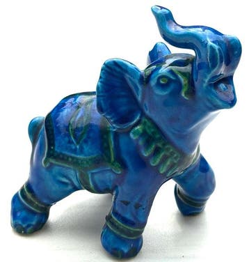 Bitossi - Aldo Londi - sculptuur, Elefant - 14 cm - Keramiek