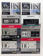 Sony, TDK Metal Video8 & Hi8 Video Cassette Tape Collection