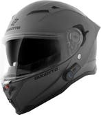 Bogotto H153 BT Mat Grijs Bluetooth Helm, Integraalhelm, Nieuw met kaartje, Overige merken, Heren