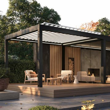 Deponti Aluminium Terrasoverkapping Pinela Delight, Tuin en Terras, Nieuw