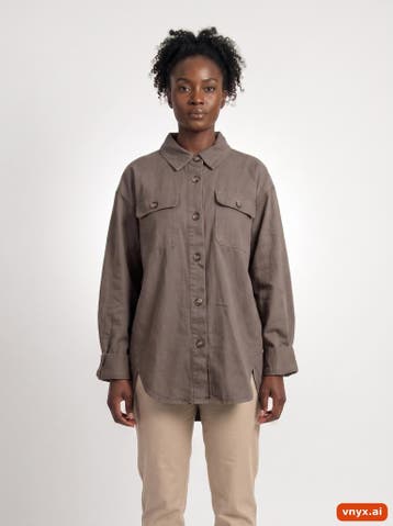 MSCH Shirt Blouses Dames maat M Taupe Vintage, Ophalen of Verzenden, Nieuw