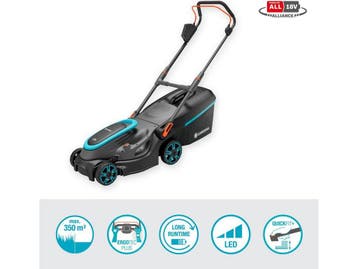 Gardena PowerMax 37/36V P4A - Accu Grasmaaier - 2 accus -, Verzenden, Nieuw, Gardena