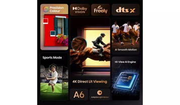 Hisense 55A6QTUK 4K UHD Smart TV 55 inch - Zwart, Ophalen of Verzenden, Nieuw