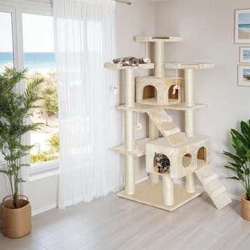 Krabpaal Knuti 186cm - beige, Verzenden, Nieuw
