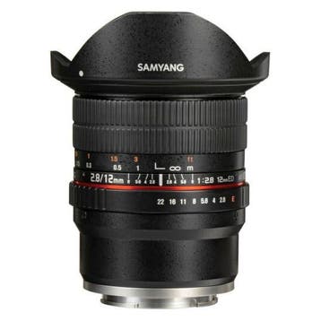 Samyang 12mm F2.8 ED AS NCS Fish-Eye Fujifilm X - Nieuw!, Ophalen of Verzenden, Nieuw, Groothoek Fisheye-lens