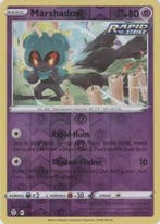 Marshadow 080/203 reverse holo (Evolving Skies), Ophalen of Verzenden, Nieuw, Losse kaart, Foil