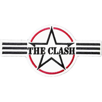 The Clash - Army Stripes - Patch, Ophalen of Verzenden, Nieuw, Kleding