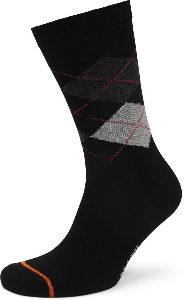 Suitable Sokken Argyle Zwart maat 42-46 Heren, Kleding | Heren, Sokken en Kousen, Zwart, Nieuw, Verzenden