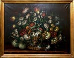 École européene (XX) - Panier à fleurs