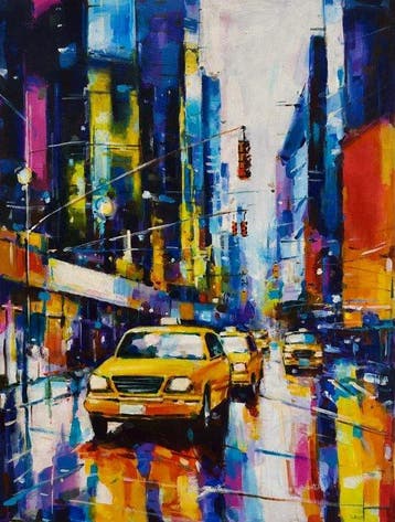 Faura (XXI) - Taxis bajo la Lluvia