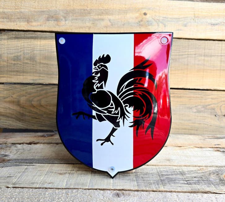 Wapenschild Frankrijk, Verzamelen, Merken en Reclamevoorwerpen, Verzenden