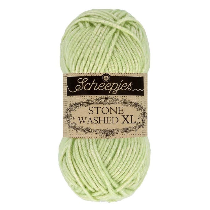 Scheepjes Stone Washed XL - 859 New Jade, Hobby en Vrije tijd, Breien en Haken, Breien of Haken, Nieuw, Wol of Garen, Ophalen of Verzenden