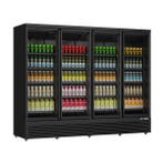 Unnicool Drankenkoeling | 2025L | Zwart | 0°C/+10°C | Geforc, Ophalen of Verzenden, Nieuw