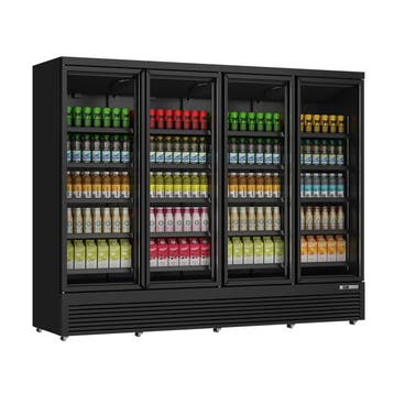 Unnicool Drankenkoeling | 2025L | Zwart | 0°C/+10°C | Geforc, Ophalen of Verzenden, Nieuw