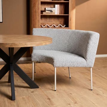 Eetkamerbank Riff Beige Hoek | Starfurn, Ophalen of Verzenden, Nieuw