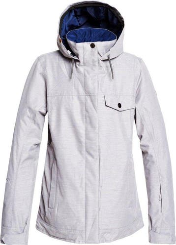 Roxy Billie Dames Ski jas - Maat S - Heather Grey, Verzenden, Nieuw