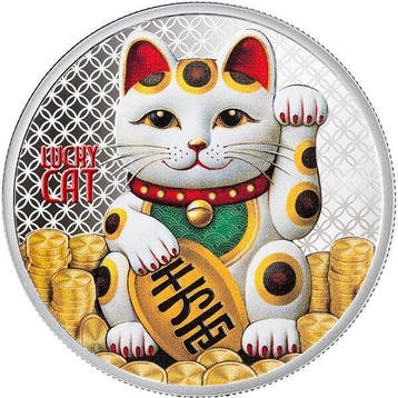 Samoa. 1 Dollar 2026 Lucky Coin - Maneki-neko Ag