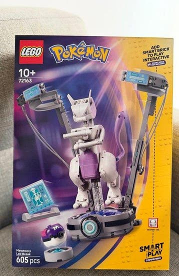 Lego Set - 72163 - Pokémon - Lego Pokémon: Mewtwos Lab, Nieuw