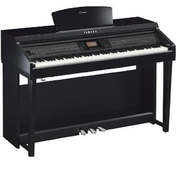 Yamaha Clavinova CVP-701 PE digitale piano, Nieuw, Zwart, Piano