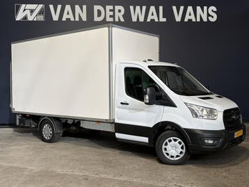 Ford Transit 2.0 TDCI 130pk Bakwagen Laadklep Euro6 Airco |, Stof, Gebruikt, Wit, Dealer onderhouden