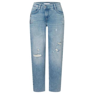 MAC • lichtblauwe Criss Cross jeans • 36, MAC, Verzenden, Nieuw, Blauw